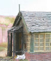 1/76th scale scratch build derelict building from a larger project. Size: 70mm wide